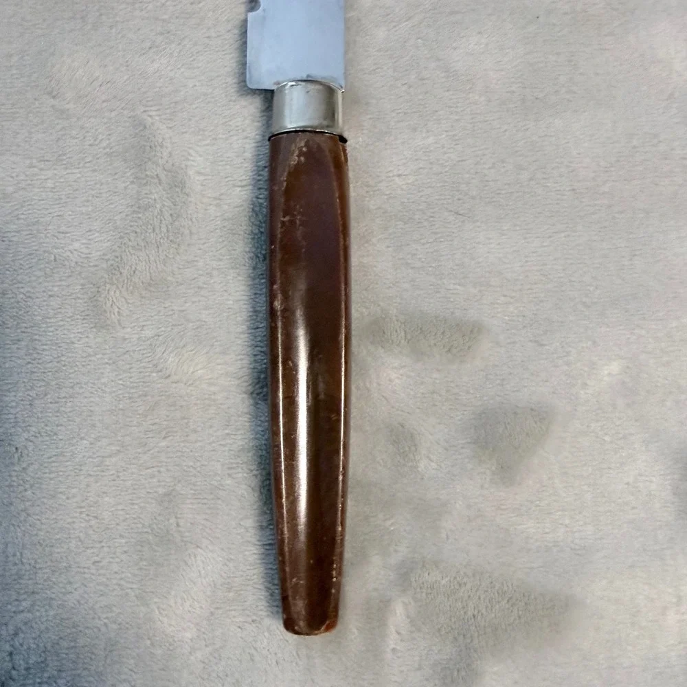 Vintage Regent Sheffield England Serrated Bread Knife Stainless 12